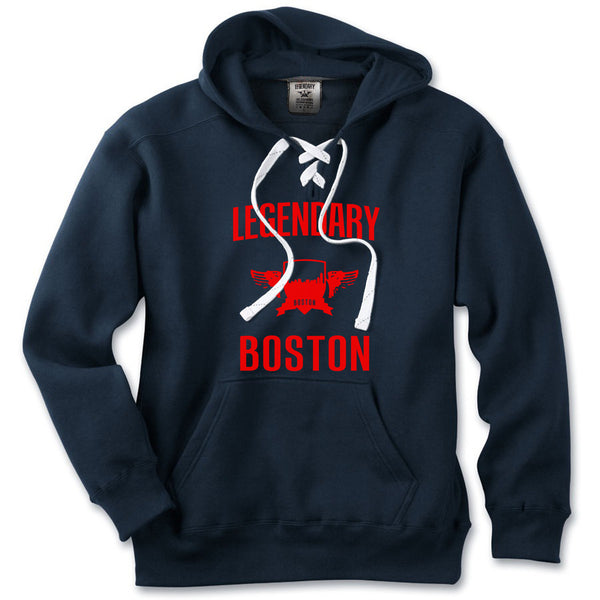 Legendary Boston Lace Up Hoodie